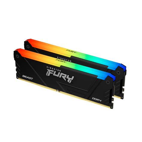 KINGSTON 32GB DDR4 3600MHz FURY Beast RGB Memory .